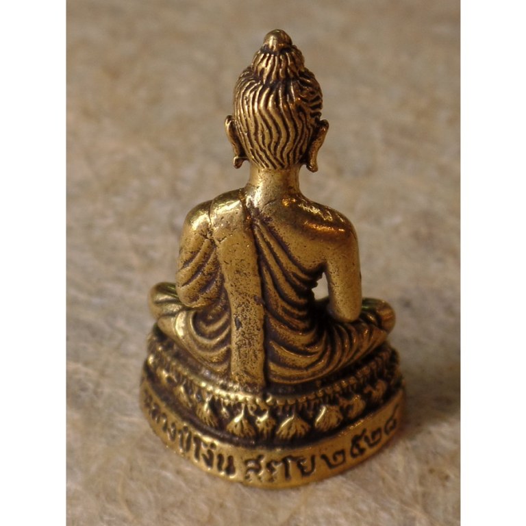Miniature dorée Bouddha Amitabha