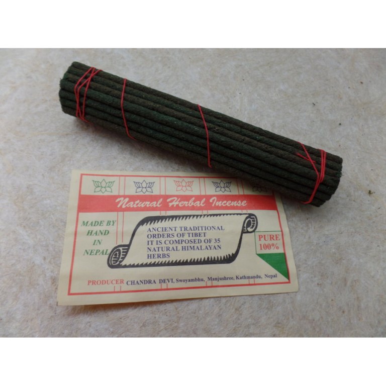 Encens tibétain herbes naturelles