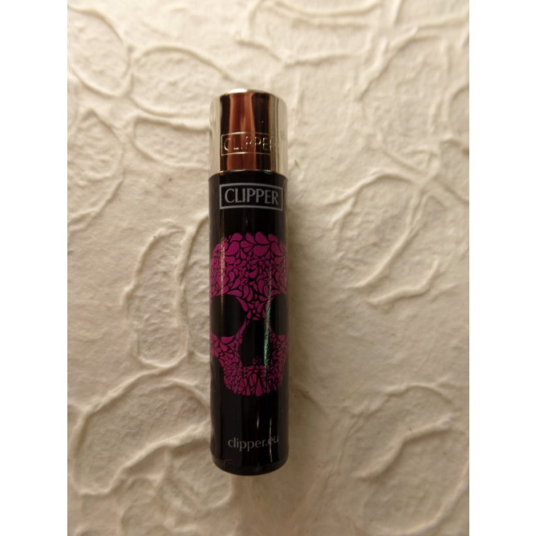 Briquet skull noir/rose