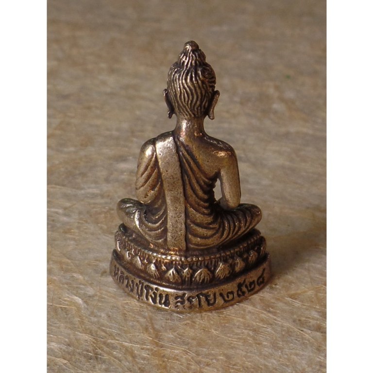 Miniature argentée Bouddha Amitabha