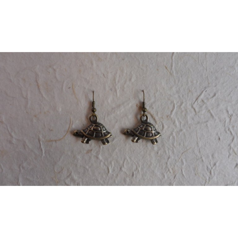 Boucles d'oreilles tortues