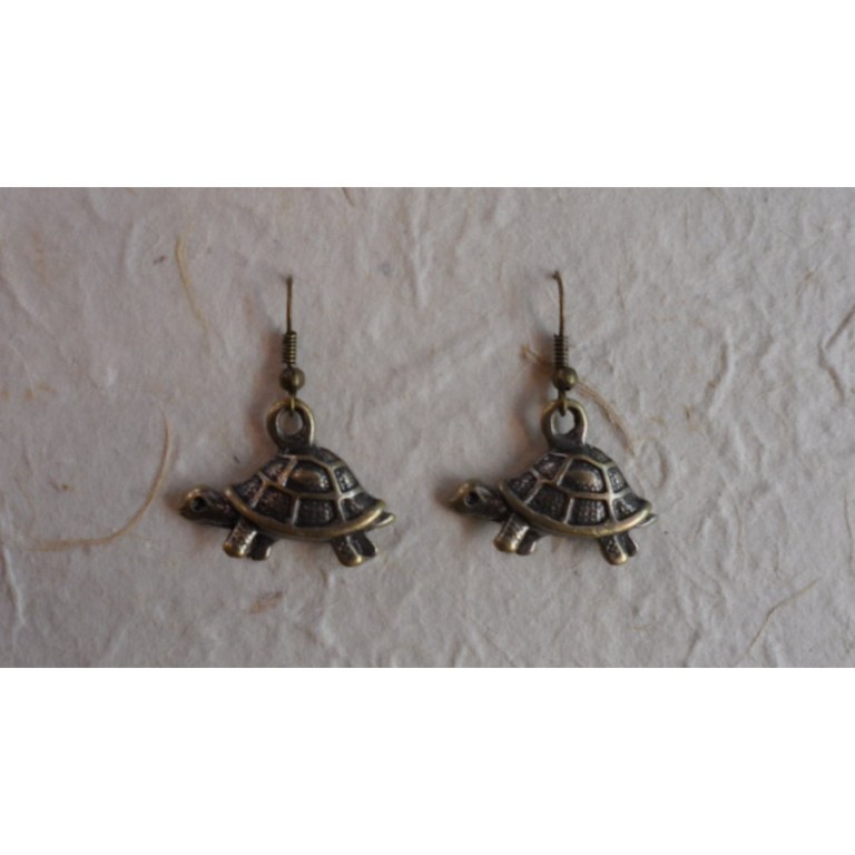 Boucles d'oreilles tortues