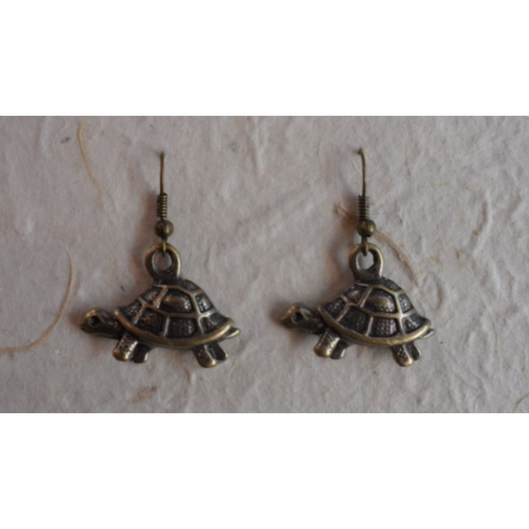 Boucles d'oreilles tortues