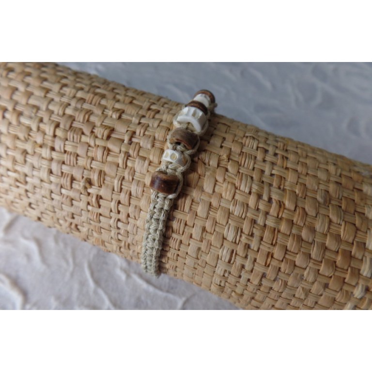 Bracelet beige