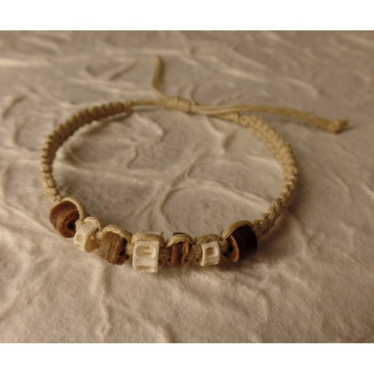 Bracelet beige