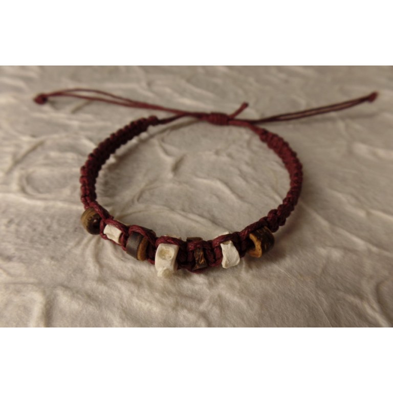 Bracelet bordeaux