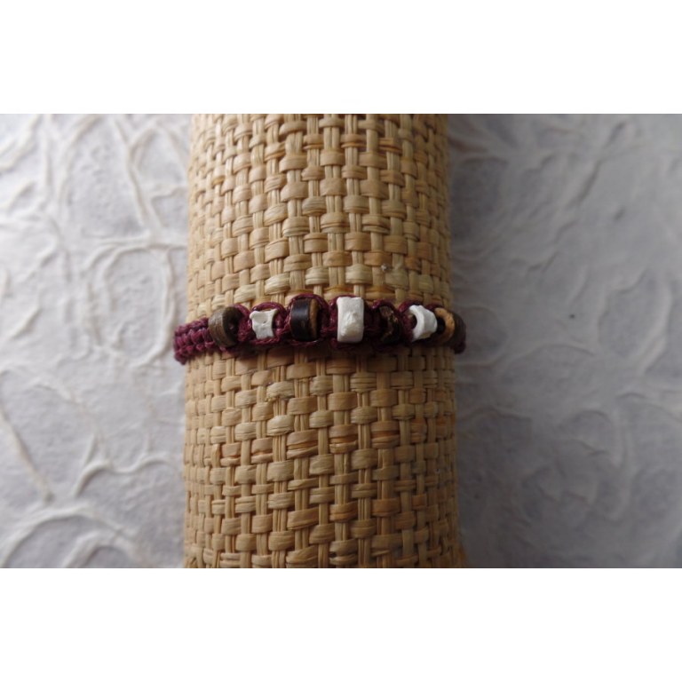 Bracelet bordeaux