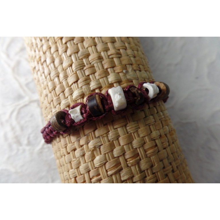 Bracelet bordeaux