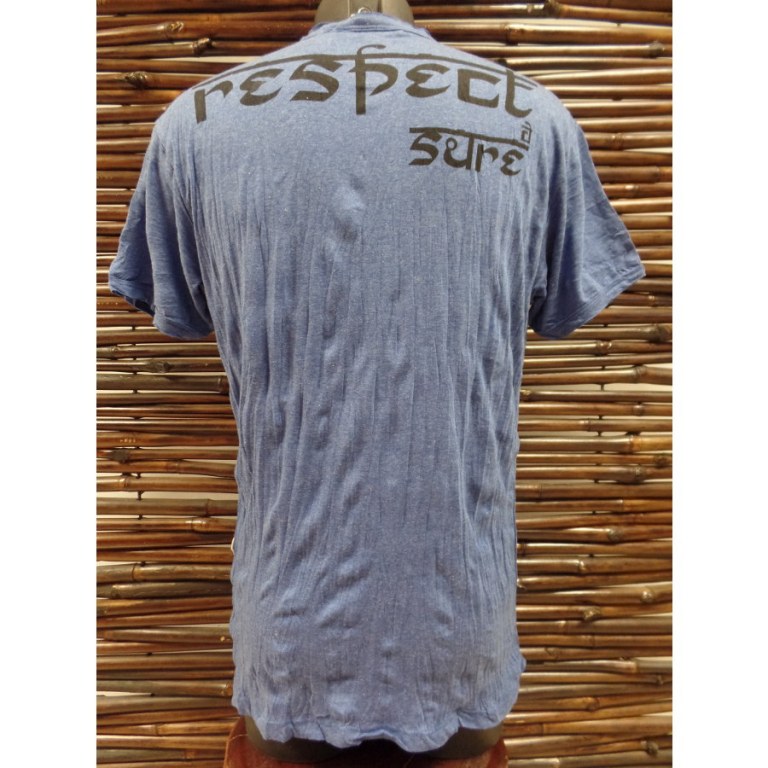 Tee shirt bleu foncé Shiva