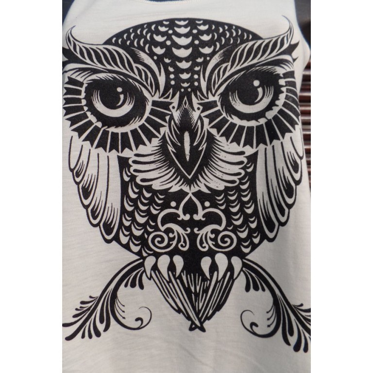 Débardeur hibou tatoo