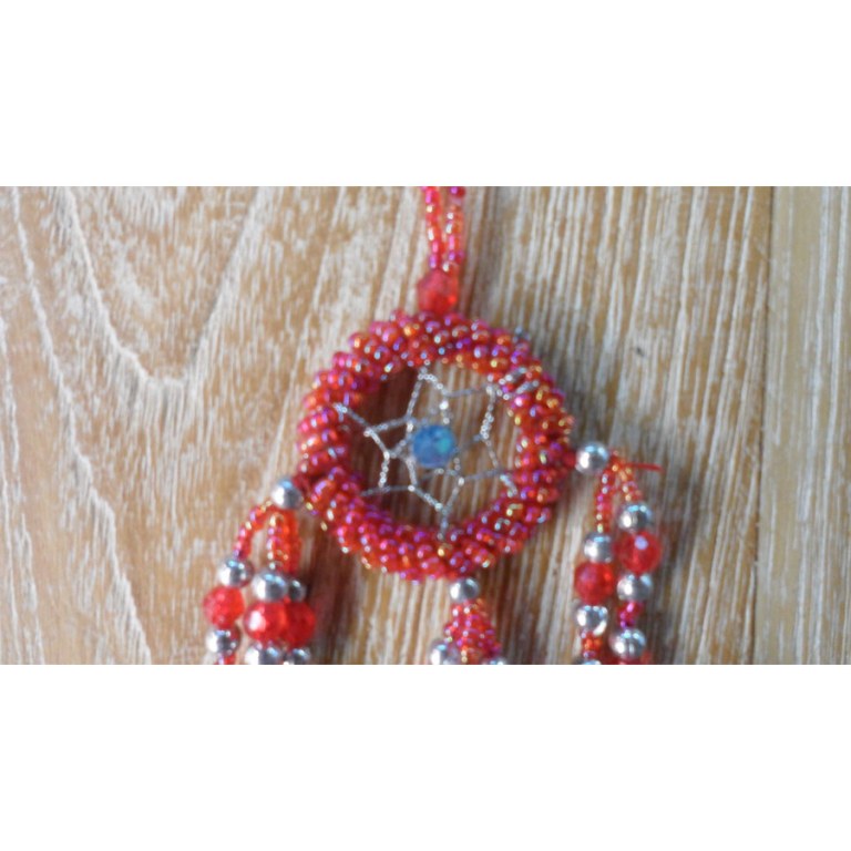 Dreamcatcher rouge mini Aat 