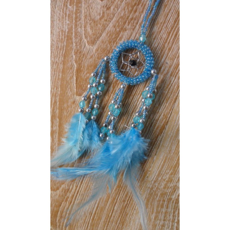 Dreamcatcher bleu ciel mini Aat 