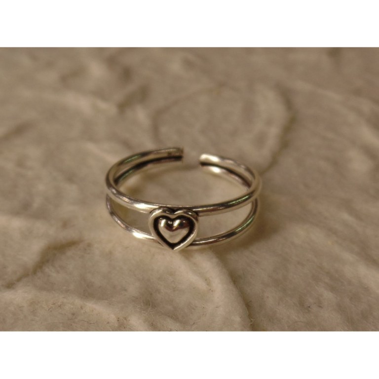 Bague d'orteil coeur