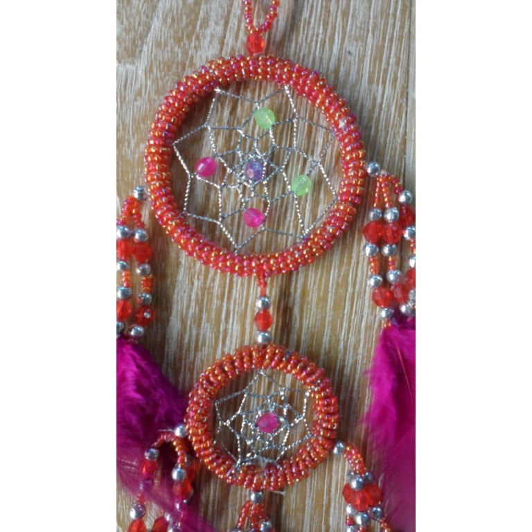 Dreamcatcher rouge/grenat adak