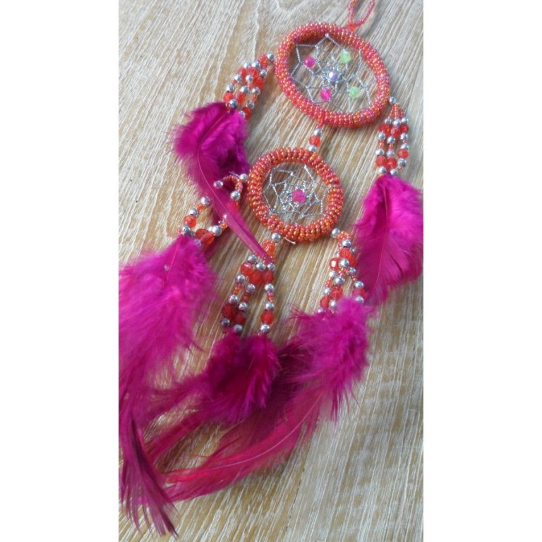 Dreamcatcher rouge/grenat adak