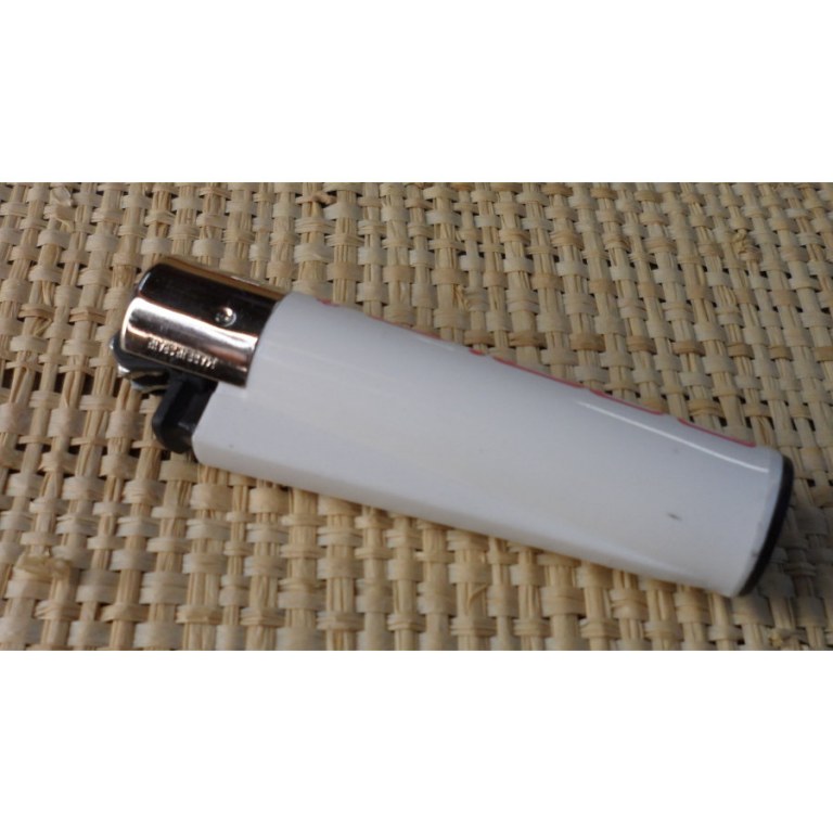 Briquet blanc/rose seventies