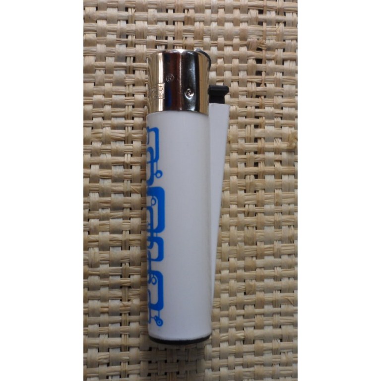 Briquet blanc/bleu seventies