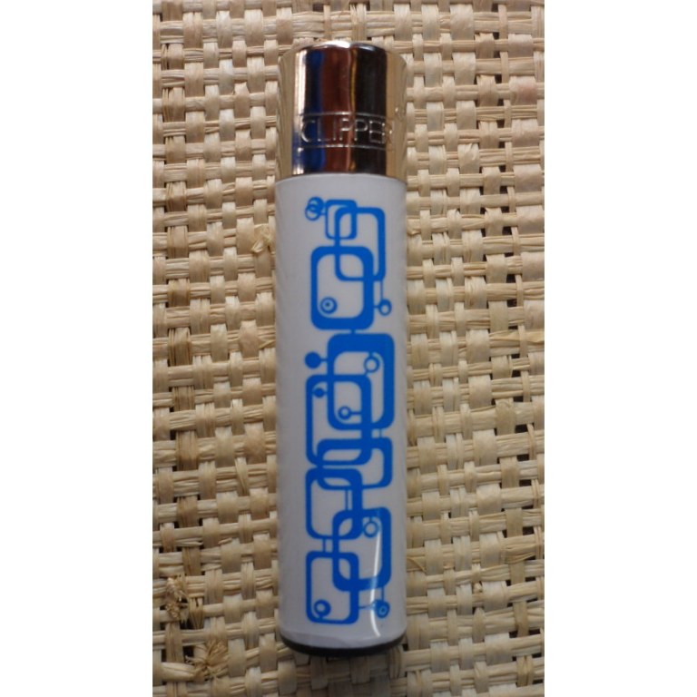 Briquet blanc/bleu seventies