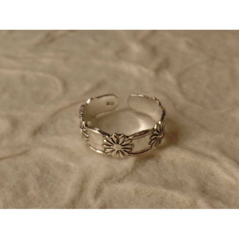 Bague d'orteil 5 fleurs