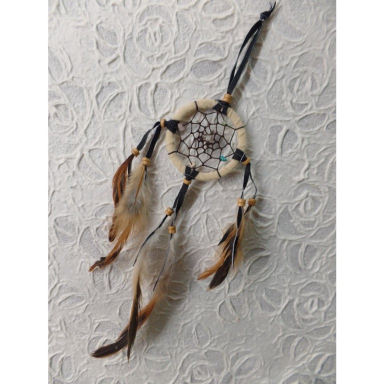 Petit dreamcatcher yaki beige