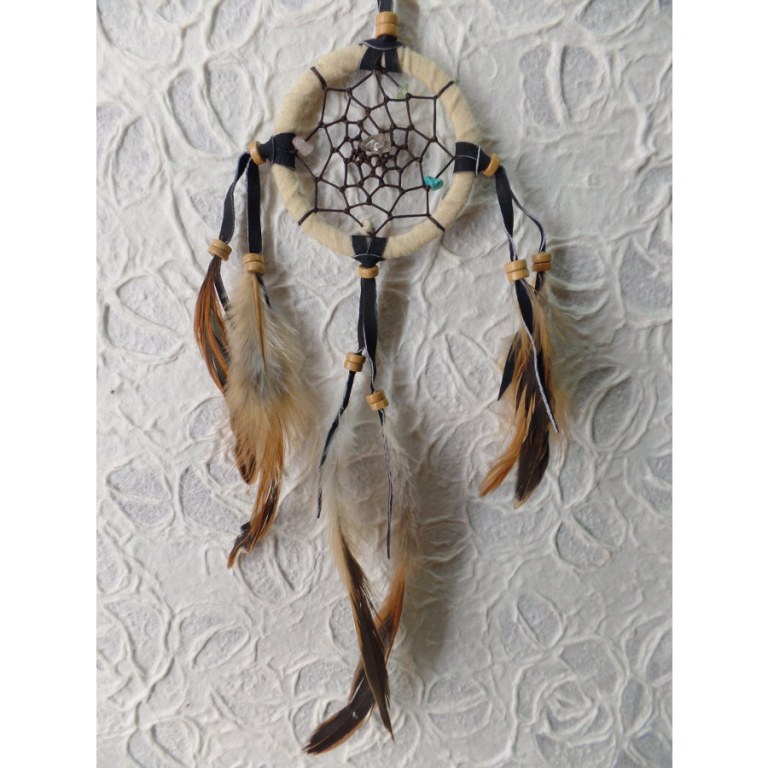 Petit dreamcatcher yaki beige