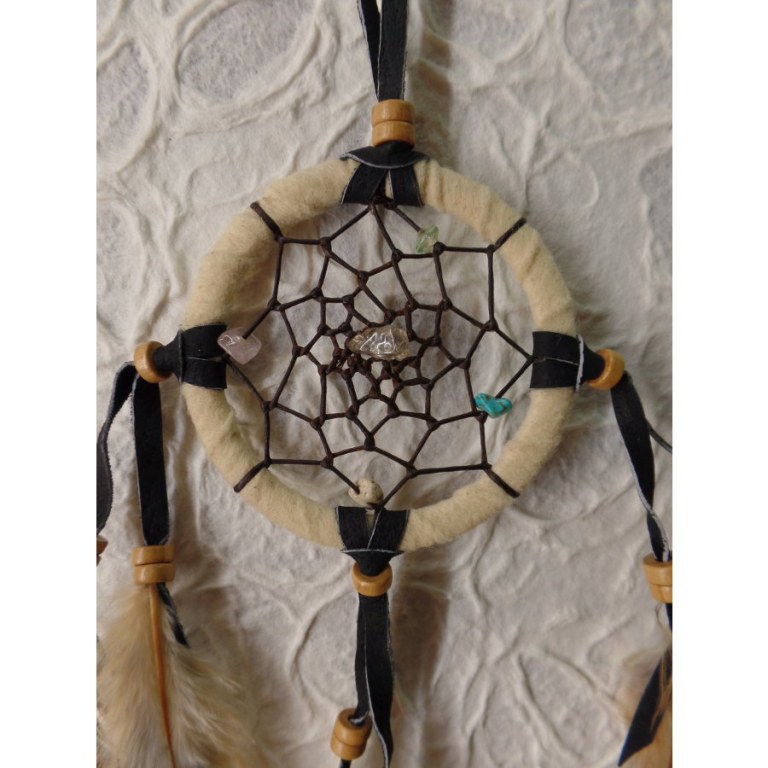 Petit dreamcatcher yaki beige