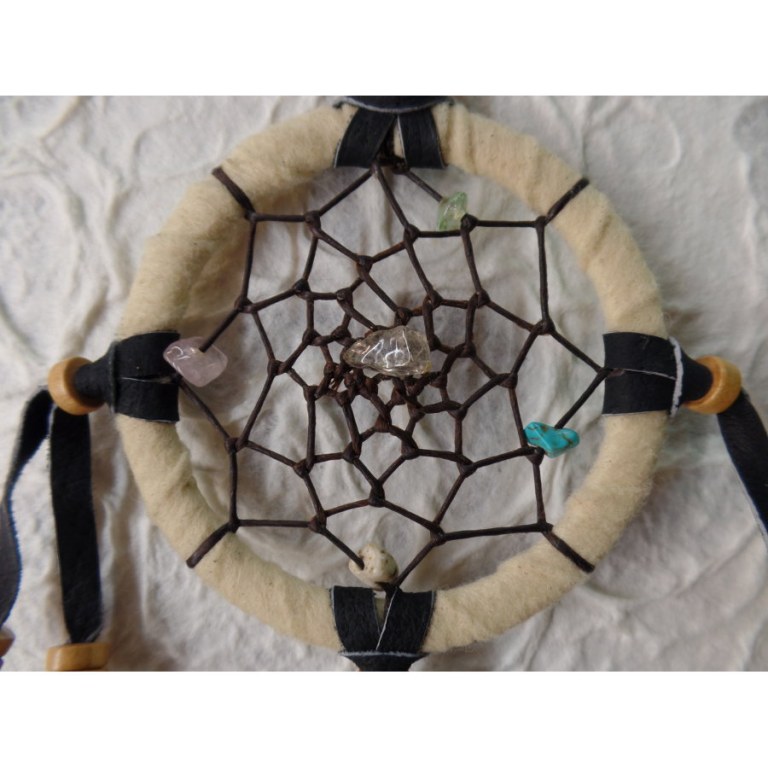 Petit dreamcatcher yaki beige