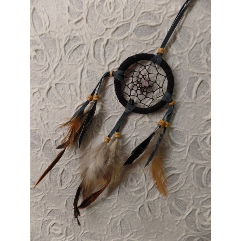 Petit dreamcatcher yaki noir