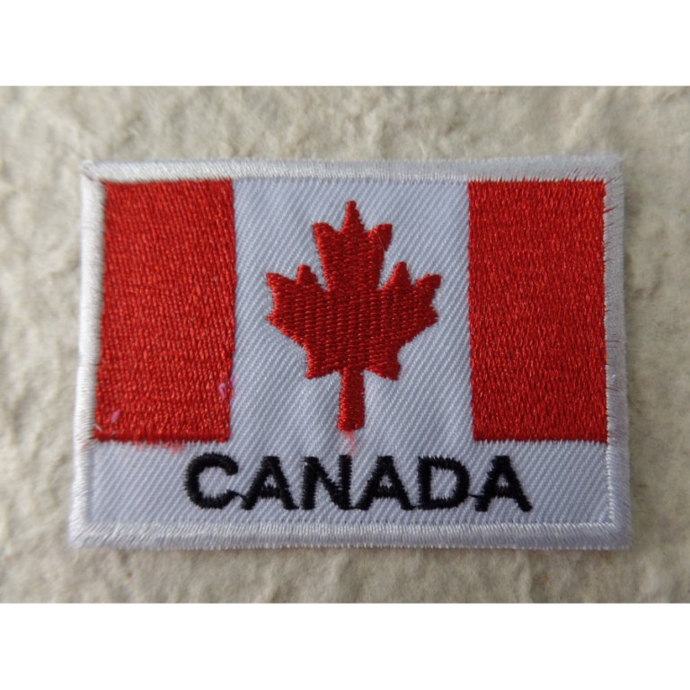 Ecusson drapeau Canada