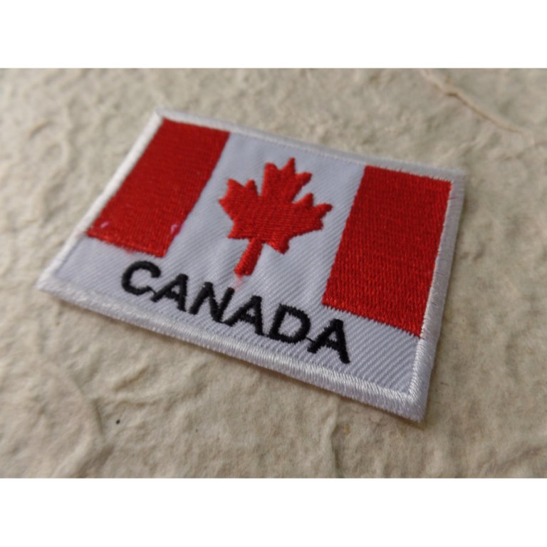 Ecusson drapeau Canada