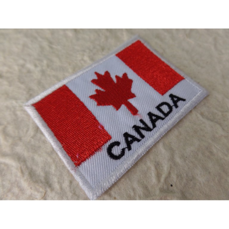 Ecusson drapeau Canada