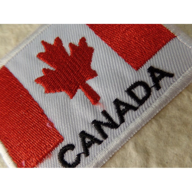 Ecusson drapeau Canada