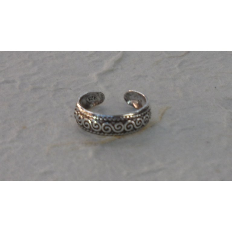 Bague de pied vague