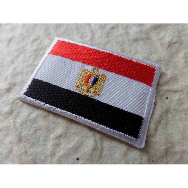 Ecusson drapeau Egypte