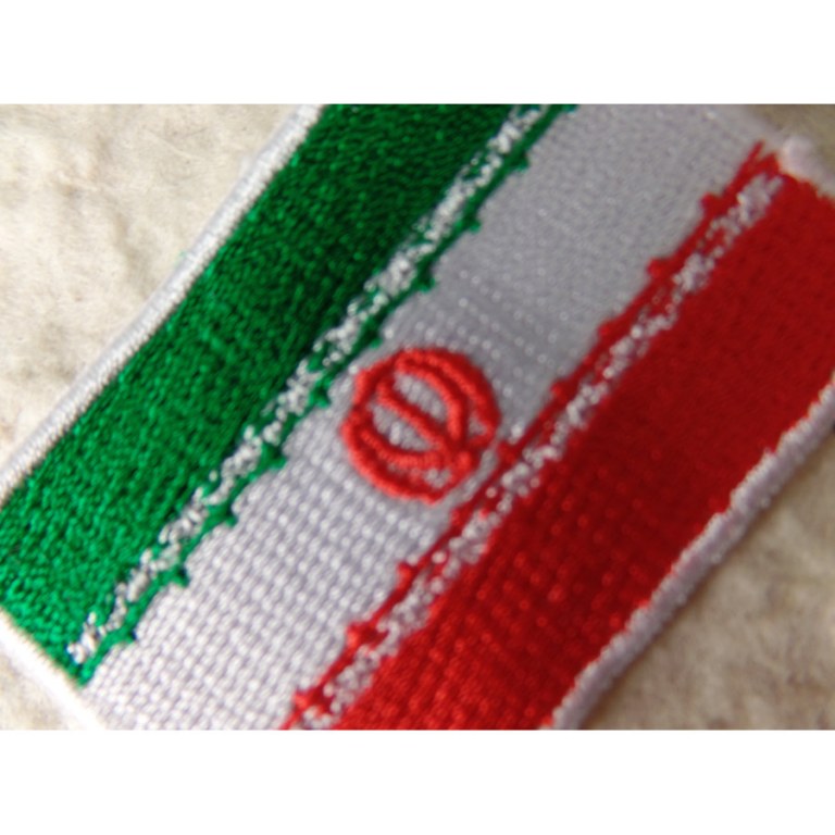 Ecusson drapeau Iran