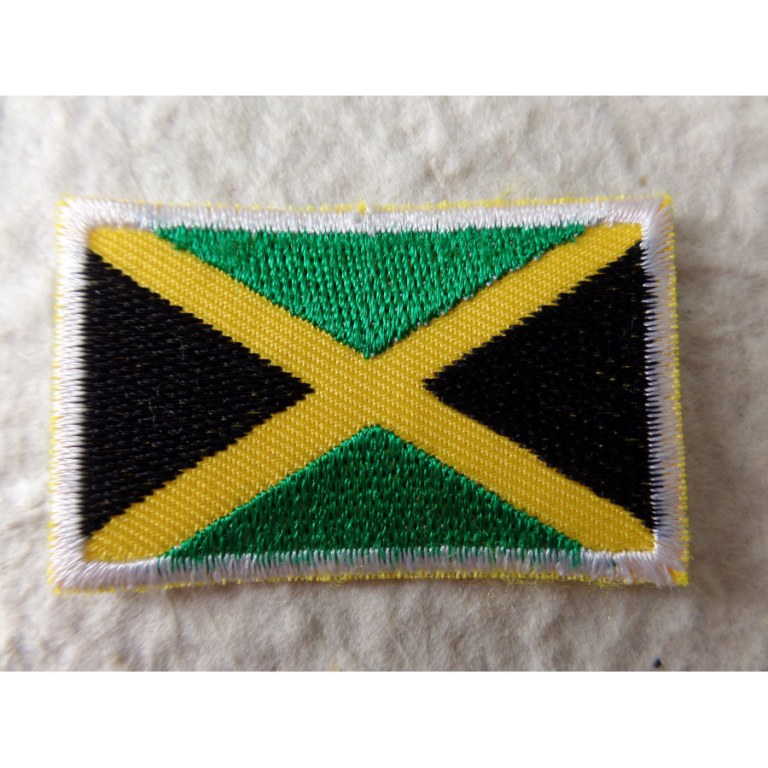 Ecusson drapeau Jamaïque