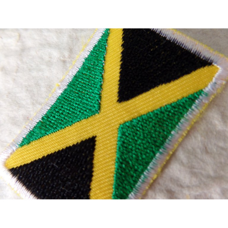 Ecusson drapeau Jamaïque