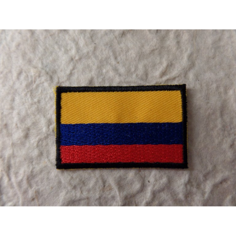 Ecusson drapeau Colombie