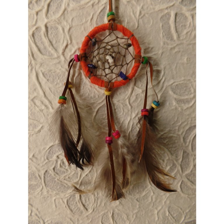 Petit dreamcatcher orange taak