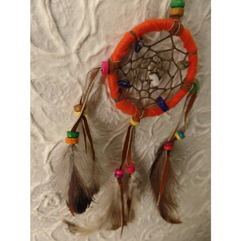 Petit dreamcatcher orange taak