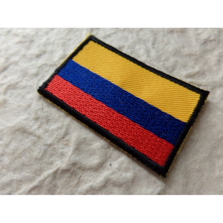 Ecusson drapeau Colombie