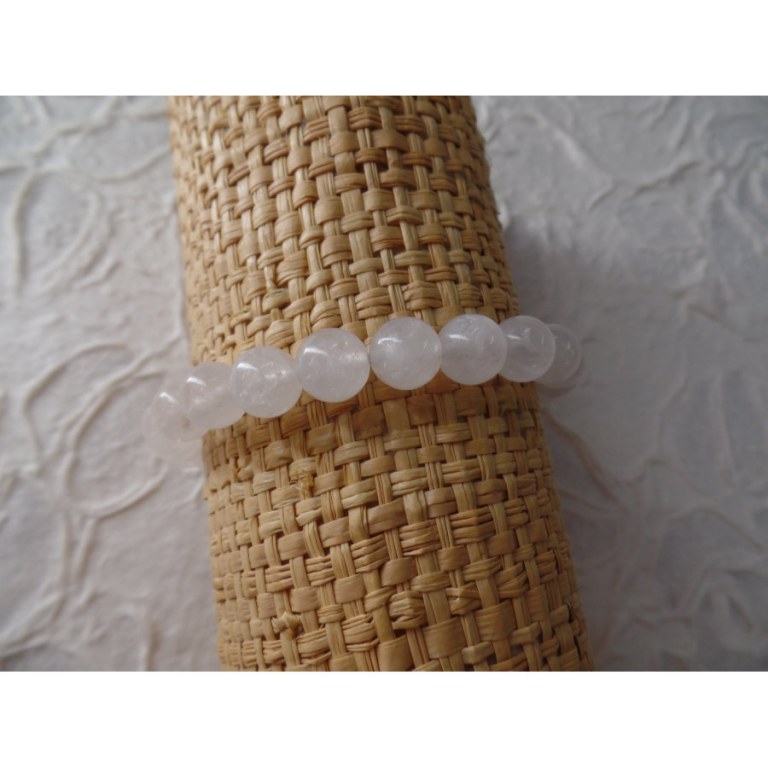 Mala de poignet jade blanc