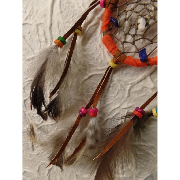 Petit dreamcatcher orange taak