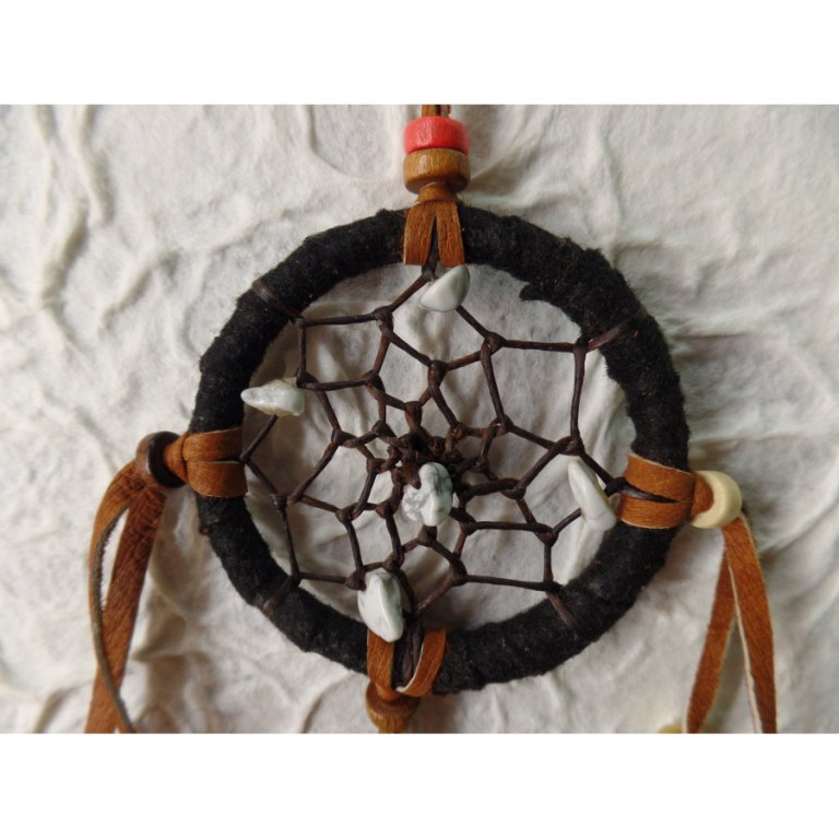 Petit dreamcatcher noir taak