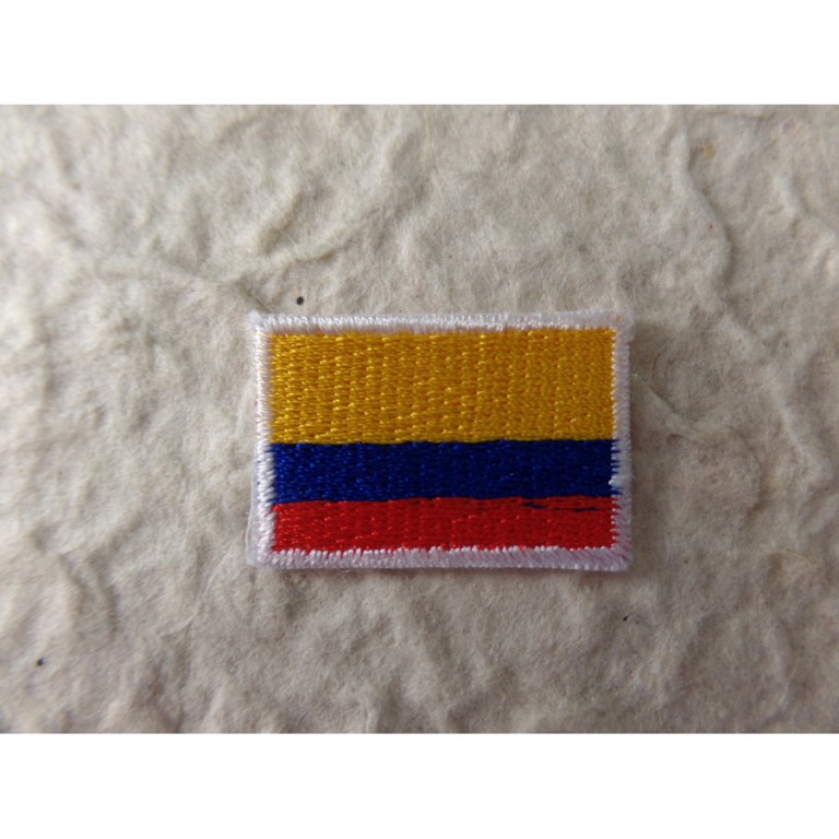 Mini écusson drapeau Colombie