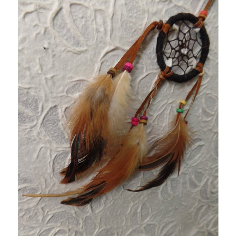 Petit dreamcatcher noir taak