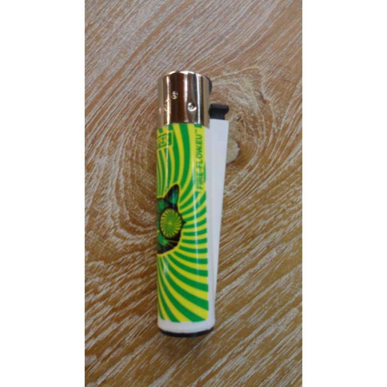 Briquet tête de chat jaune/vert