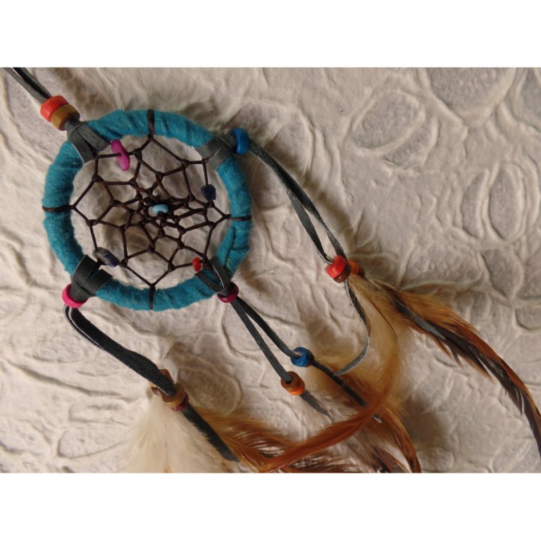 Petit dreamcatcher turquoise taak