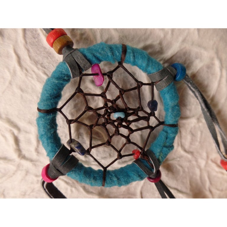 Petit dreamcatcher turquoise taak