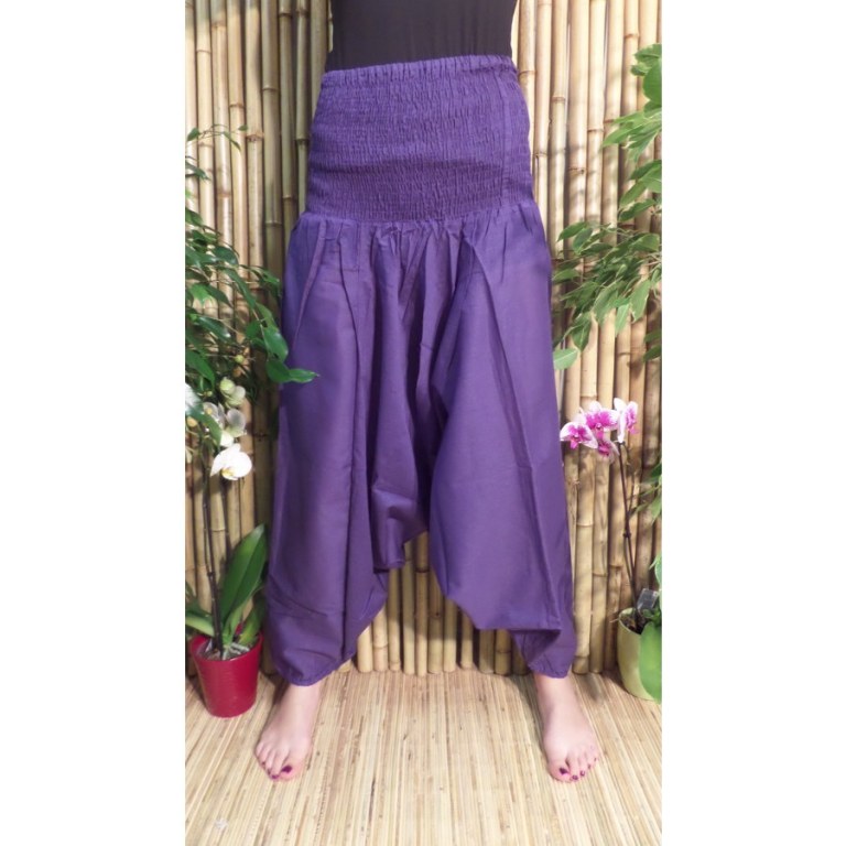 Pantalon Afghan violet